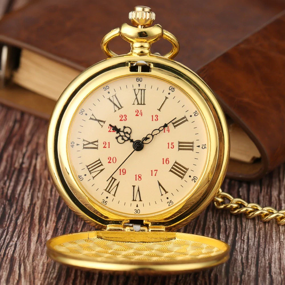 To My Grandson Gold Pocket Watch