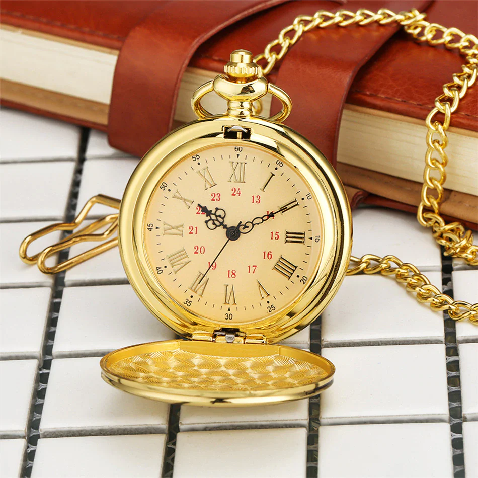 To My Daughter Gold Pocket Watch